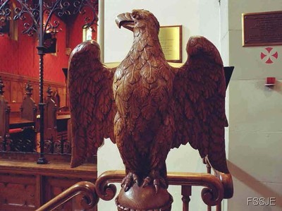 Lutrin en forme d’aigle
