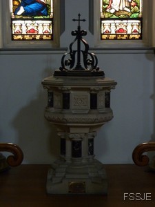 Le baptistère de l’Église-Cathédrale Saint Jean l’Évangéliste