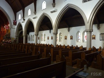 Nef latérale Sud de l’Église-Cathédrale Saint Jean l’Évangéliste