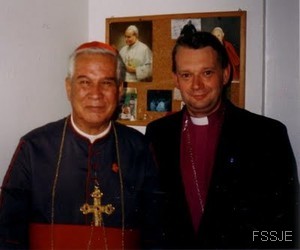 Sa Béatitude Dom Luis Fernando Castillo Mendez - et Mgr Bertil Persson