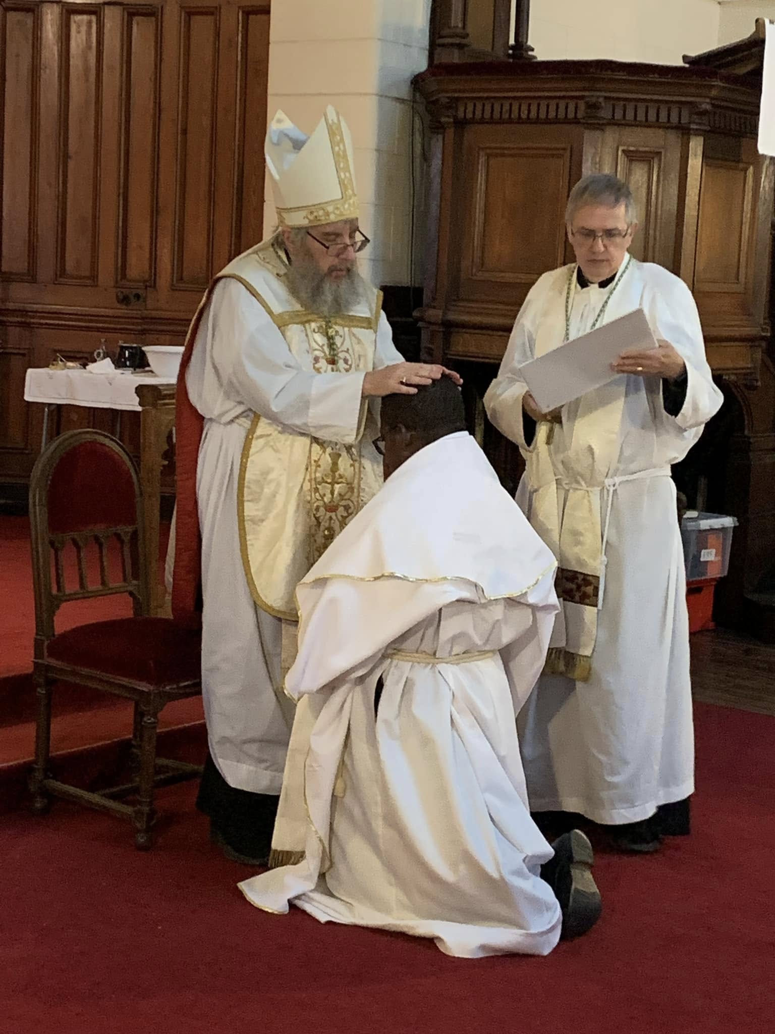 Cérémonie d'ordination